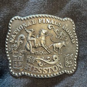 Hesston belt buckle